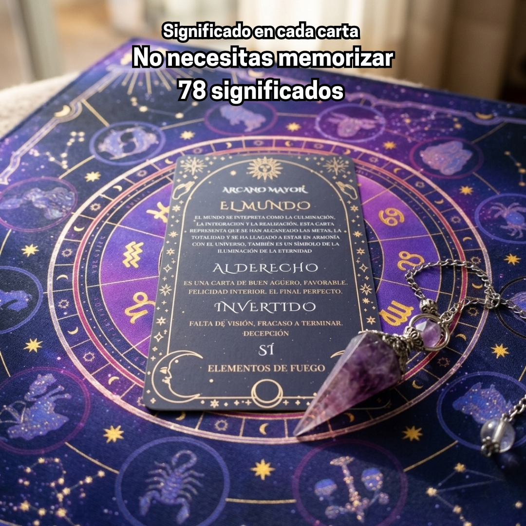 Aprende a leer tarot sin memorizar 78 significados